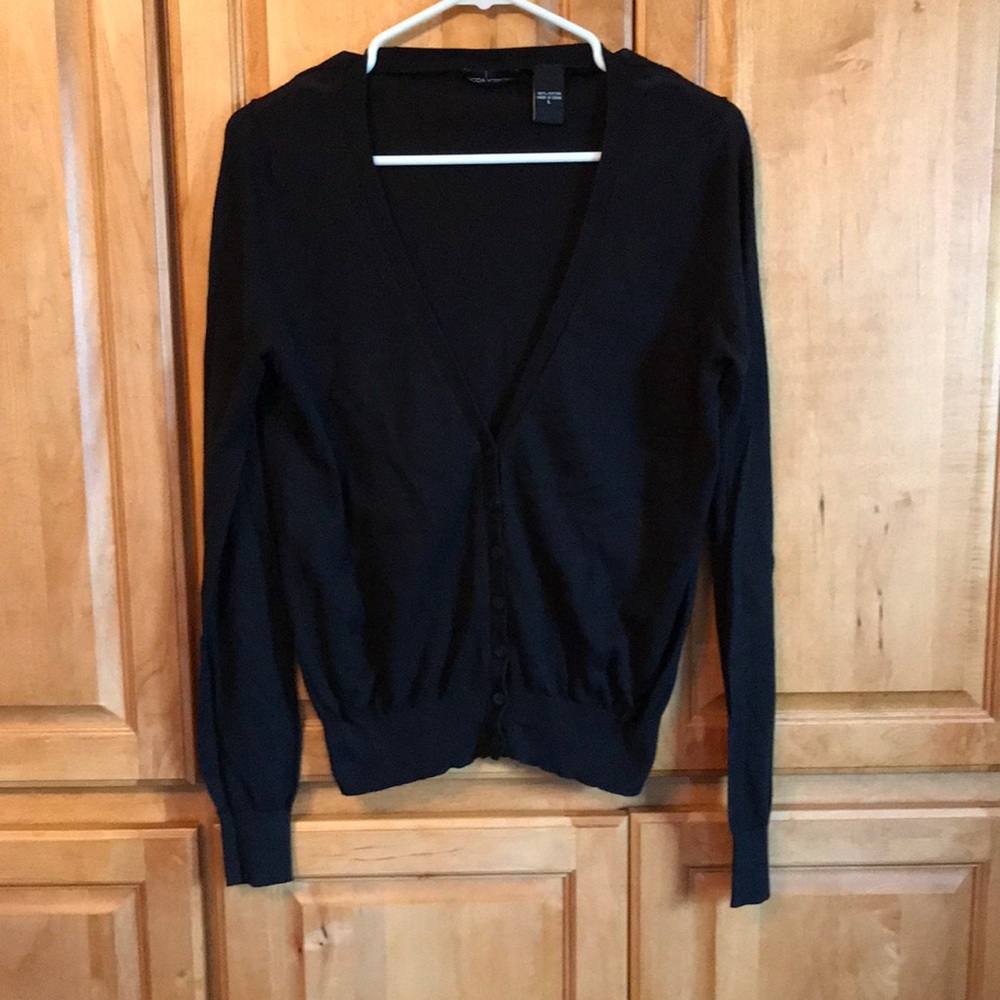 Moda International button front Sweater